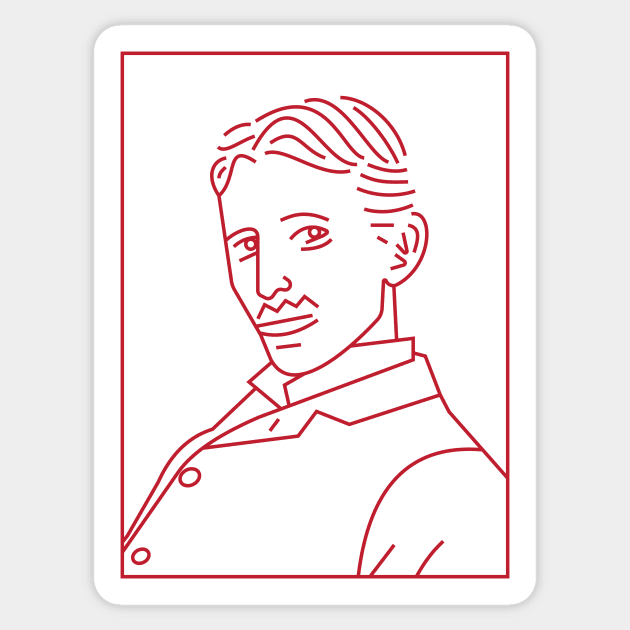 TESLA Sticker by encip